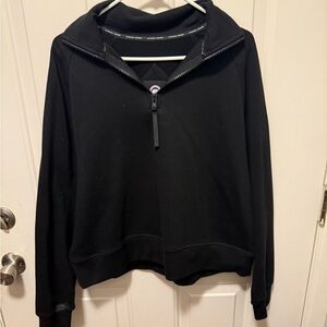 Canada Goose Black Women’s Zip-Up Pullover